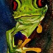 Feeling A Little Froggy Poster