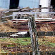 Fencing In The Junk Poster