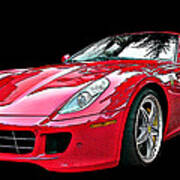 Ferrari 599 Gtb Fiorano Poster