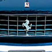 Ferrari Grille Emblem Poster