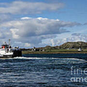 Ferry To Iona Poster