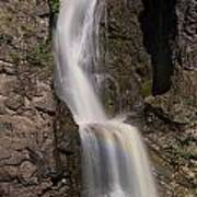 Fintry Falls And Rainbow Poster