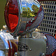 Fire Truck Reflections Poster