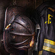 Fireman - Worn And Used Poster
