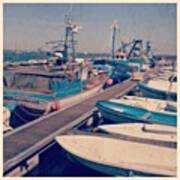 #fishing #boats #today. .. #portugal Poster