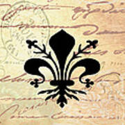 Fleur De Lis Poster