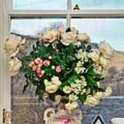 Flowers In The Window Poster