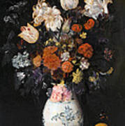 Flowers Vase Poster
