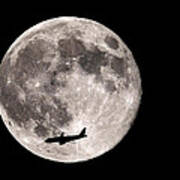 Fly Me To The Super Moon Poster