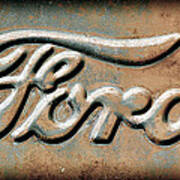 Ford Emblem Poster