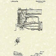 Ford Engine Assembly 1919 Patent Art Poster