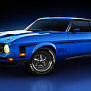 Ford Mustang Mach 1 - Slipstream Poster