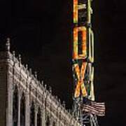 Fox Theater Sign Poster