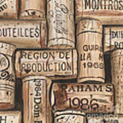 French Corks Poster