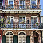 French Quarter Architecture Poster