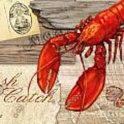 Fresh Catch Lobster Poster
