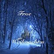 Froe Weihnachten German Poster