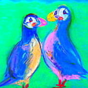 Funky Puffins Gossip Session Poster