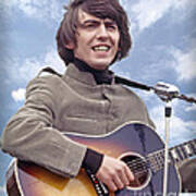 George Harrison 1964 Poster
