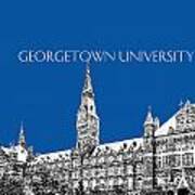 Georgetown University - Royal Blue Poster