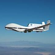 Global Hawk Unmanned Aerial Vehicle Poster