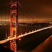 Golden Gate Bridge In San Francisco Poster