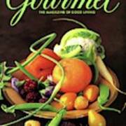 Gourmet Cover Featuring A Variety Of Fruit Poster