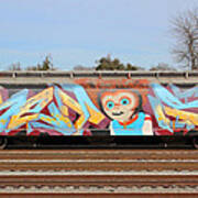 Graffiti Rail Car 1 Poster