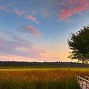Great Meadows Late Summer Setting Poster