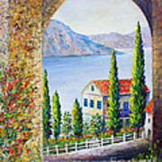 Greek Arch Vista Poster