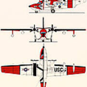 Grumman Hu-16e Albatross Poster