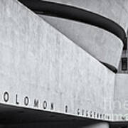 Guggenheim Museum Bw Selenium Poster