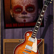 Guitar Scene Poster