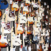 Guitar Wall Of Fame Poster