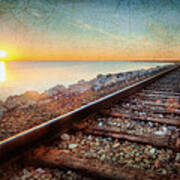 Gulf Coast Railroad Poster