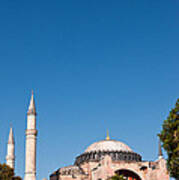 Hagia Sophia Blue Sky 02 Poster