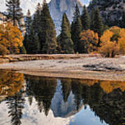 Half Dome Reflection Poster