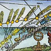 Halleys Comet, 1531 Poster