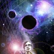 Hawking And Black Holes Poster