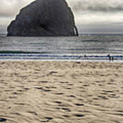 Haystack Rock Poster