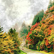 Heavenly Ride Ii - Blue Ridge Parkway Poster