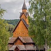 Heddal Stave Church In Norway 2 Poster