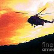 Helicopter Poster