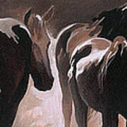 Herd Of Horses Poster
