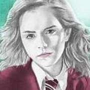 Hermione Granger - Individual Green Poster