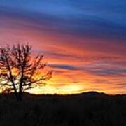 High Desert Sunset Poster