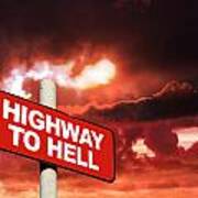 Highway To Hell Poster