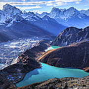 Himalaya Landscape, Gokyo Ri Poster