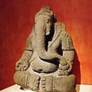 Hindu Statue God Ganesha Poster