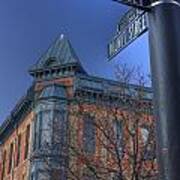 Historic Old Town Of Fort Collins Poster